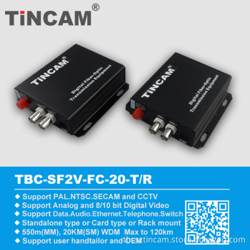 2 Channel Transmitter Digital Video Converter
